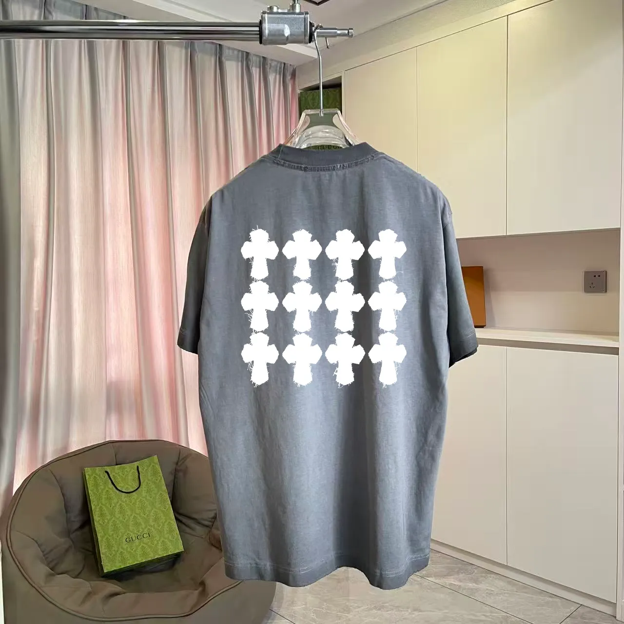 ch *2026 New Arrival t g Same Style Size：S M L XL XXL ：White Purple Gray